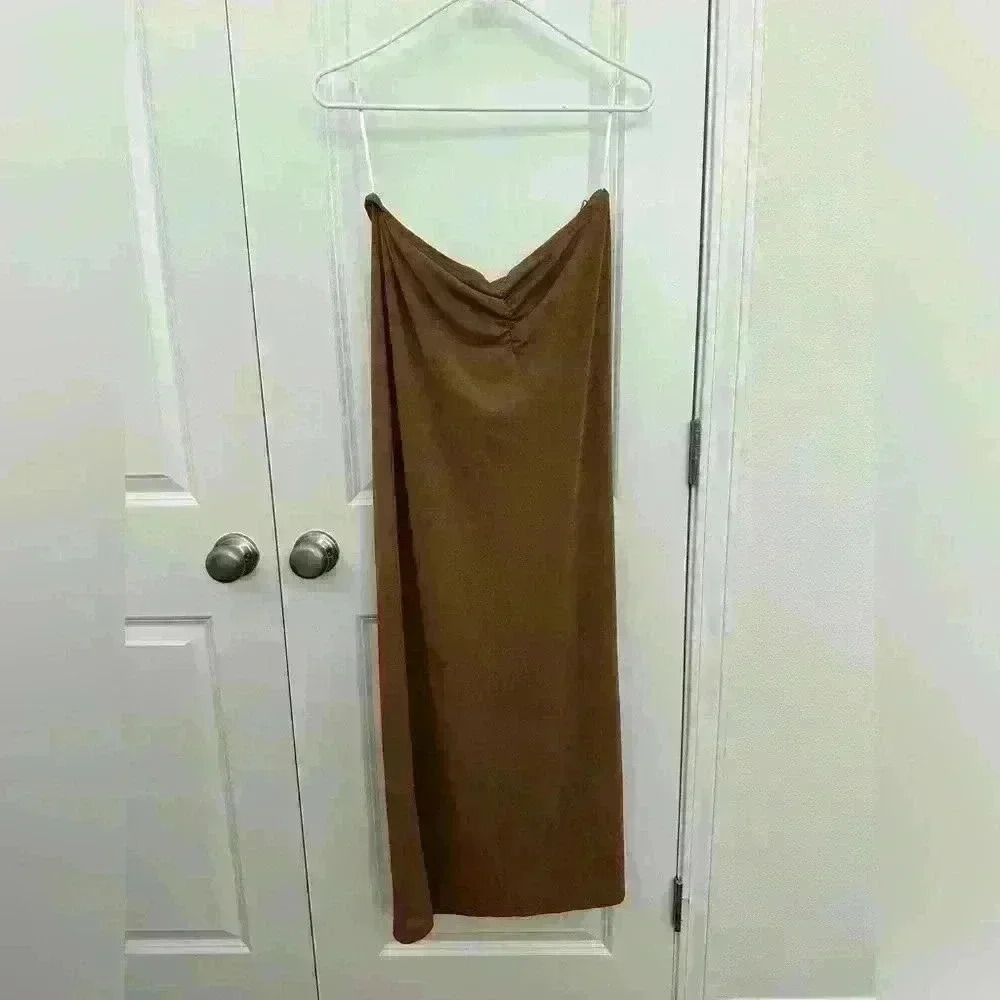 Princess Polly Charm Strapless Maxi Dress Size 10 - Picture 2 of 5